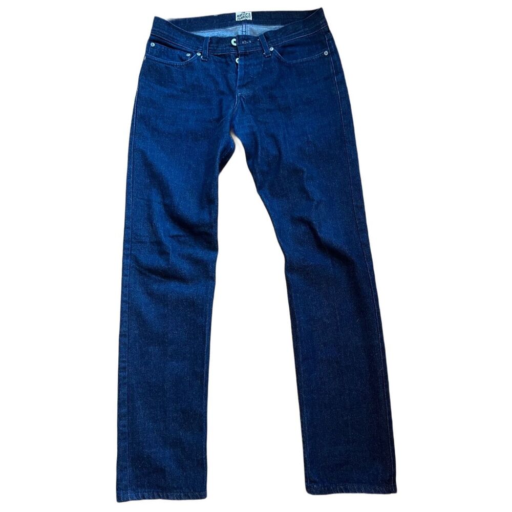 Naked & Famous Weirdguy Scratch-N-Sniff Mint Jeans 32